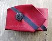 Bracelet cravate bordeaux