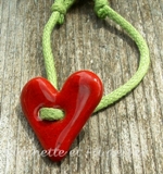 Bracelet "Coeur rouge"