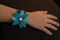 Bracelet "Fleur Bleue"