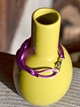 Bracelet "Noeud de Joséphine Violet"