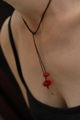 Collier "Chic Chic" rouge