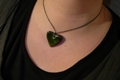 Collier "Coeur au Vert"