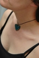 Collier "Mon Coeur en Bleu"